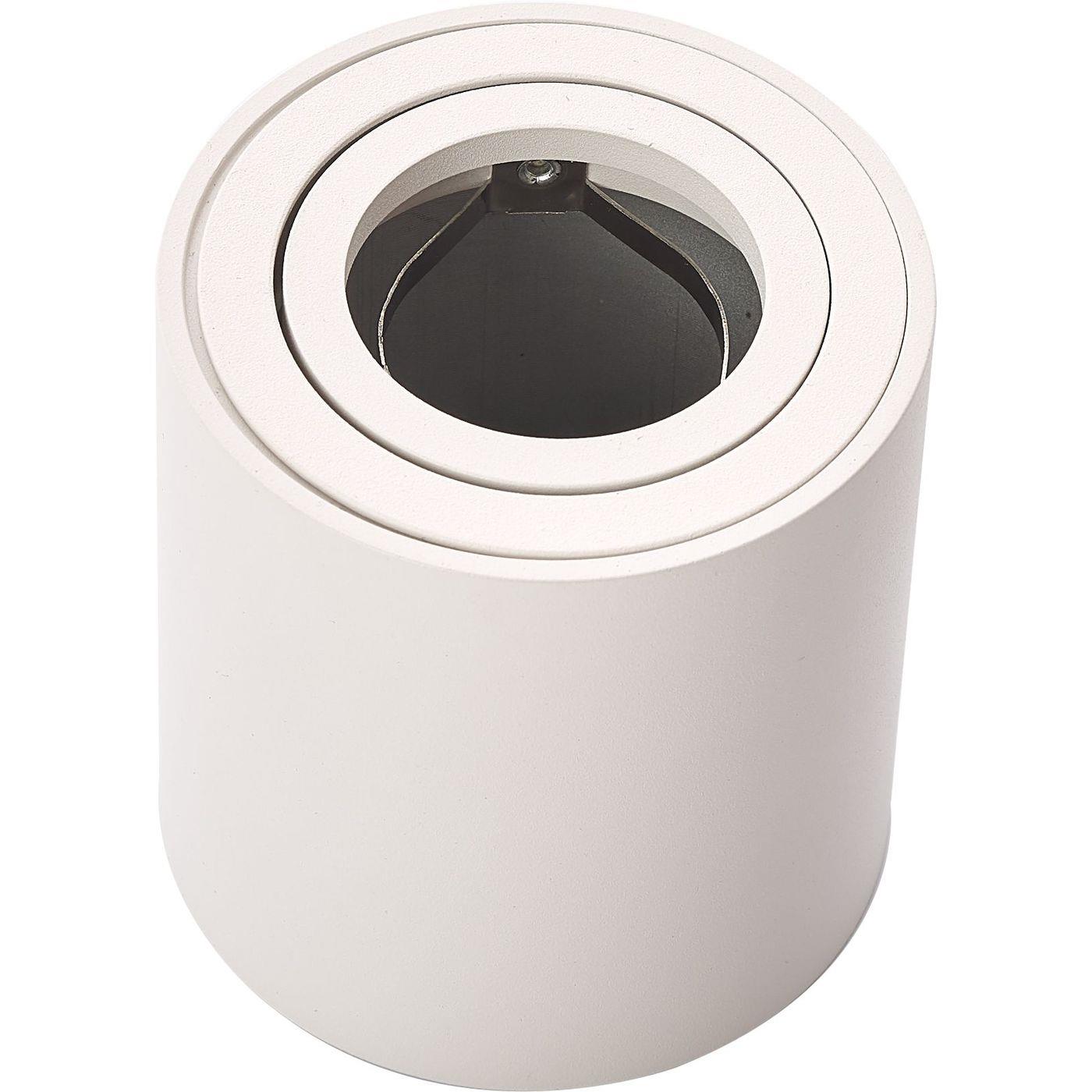 LED Aufbaurahmen Rund 80x84mm Aluminium Spot GU10 MR16 - Picture 3 of 4