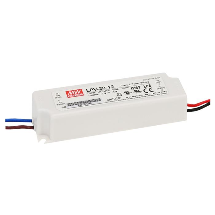 LPV LED power supply MeanWell APV HLG-series ; switching power supplies 