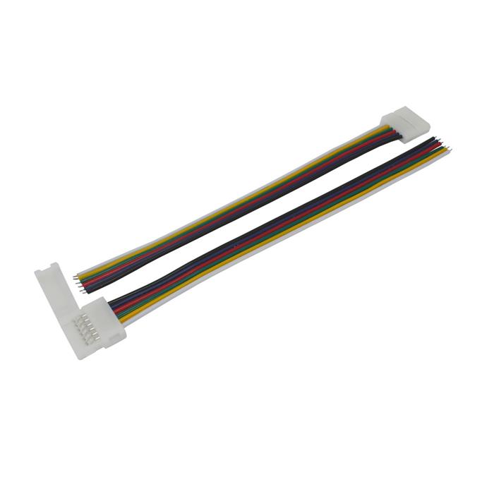 Accessory for RGBW+WW CCT LED strips distributors connectors extension cables
