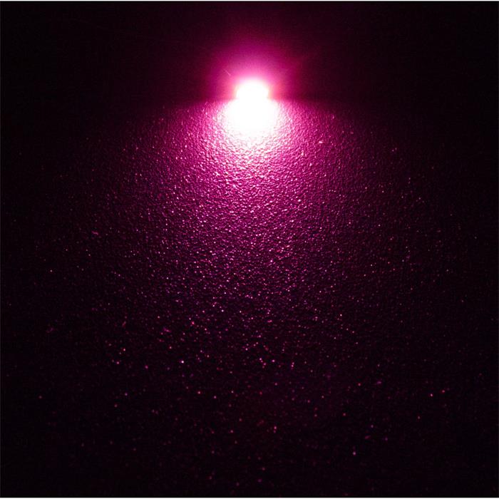 10x Superhelle LEDs SMD 0402 mit Kupferlackdraht 20cm + 12V Vorwiderstand - Picture 10 of 11
