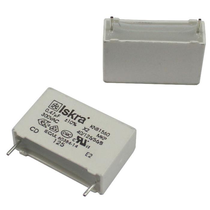Entstörkondensator radial 0,47µF 300V AC RM22,5 KNB1560U4710%300V ; 470nF